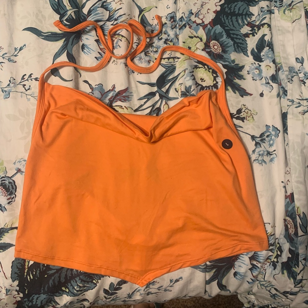 Orange Crop Top